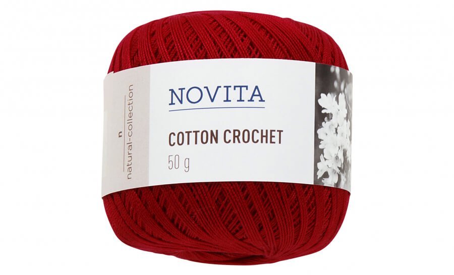 Novita Cotton Crochet 545 joulutähti