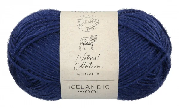Novita Icelandic Wool 164 mustikka